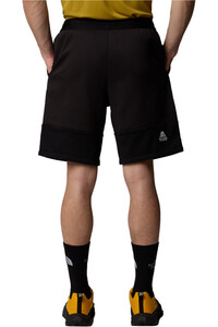 The North Face pantalón corto montaña hombre M MA FLEECE SHORTS vista trasera