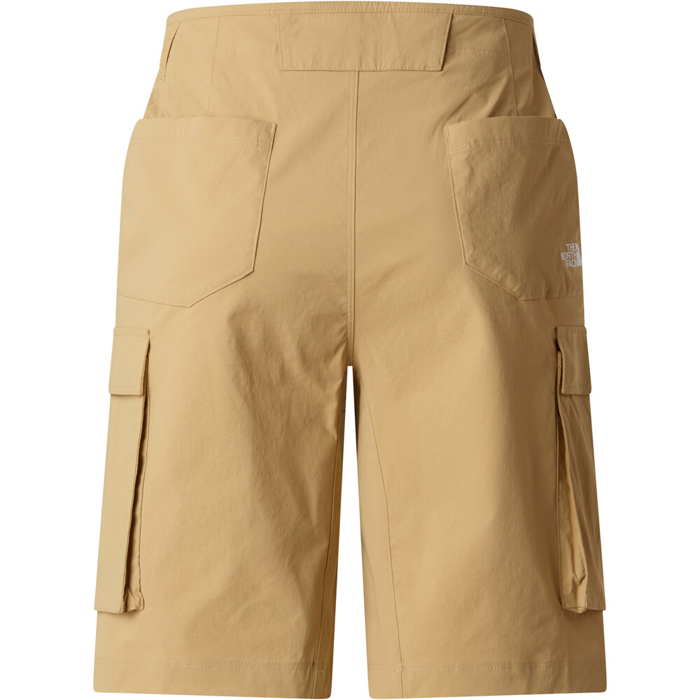 The North Face pantalón corto montaña mujer W EXPLORATION CARGO SHORTS vista trasera