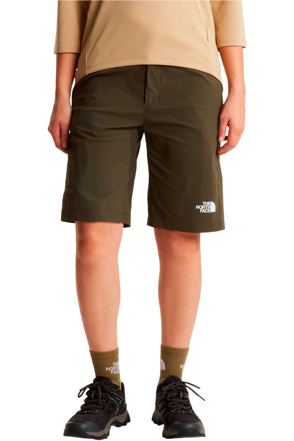 The North Face pantalón corto montaña mujer W EXPLORATION SHORT vista frontal
