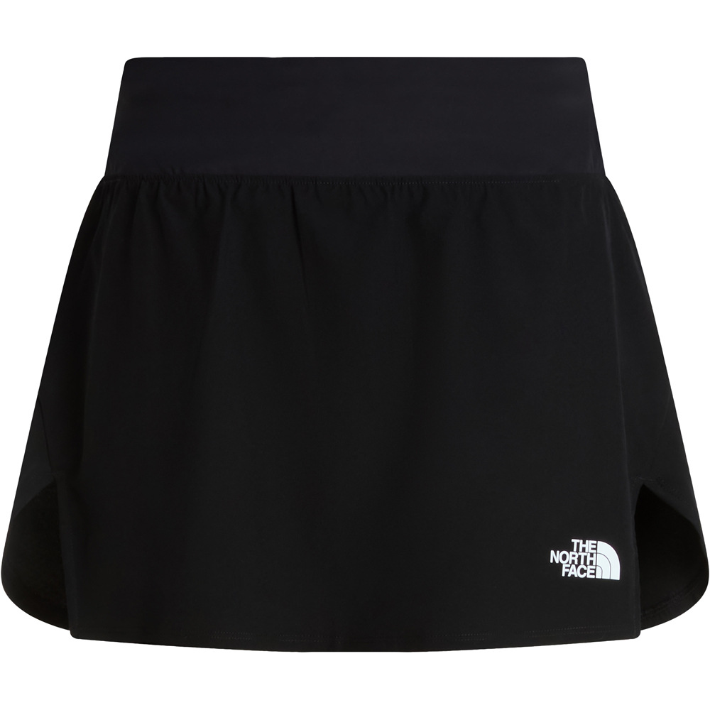 The North Face pantalón corto montaña mujer W FLEX WOVEN SKORT vista detalle