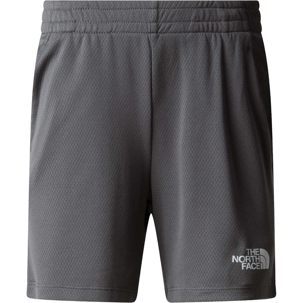 The North Face pantalón corto montaña niño TEEN POLY KNIT SHORT vista detalle