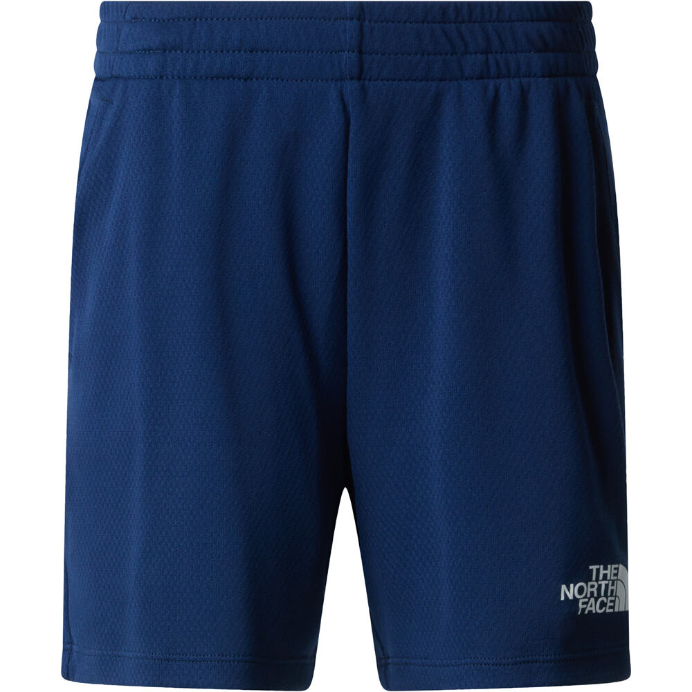 The North Face pantalón corto montaña niño TEEN POLY KNIT SHORT vista detalle