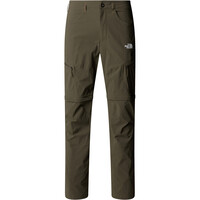 The North Face pantalón montaña hombre M EXPLORATION CONV REG TAPERED PANT - EU vista detalle
