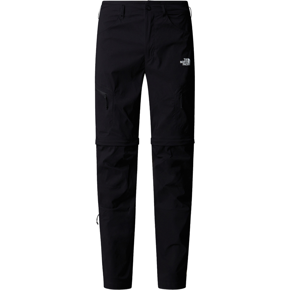 The North Face pantalón montaña hombre M EXPLORATION REG TAPERED CONVERTIBLE PA vista detalle