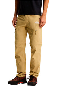 The North Face pantalón montaña hombre M EXPLORATION REG TAPERED CONVERTIBLE PA vista trasera