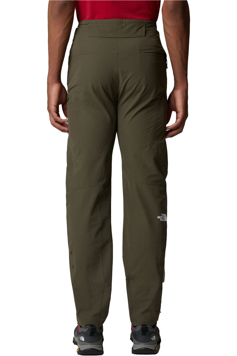 The North Face pantalón montaña hombre M EXPLORATION REG TAPERED PANT vista trasera