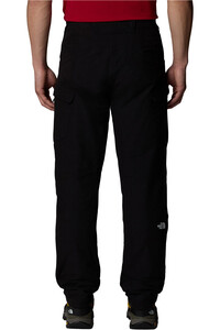 The North Face pantalón montaña hombre M WINTER EXPLORATION REG TAPERED CARGO - vista trasera