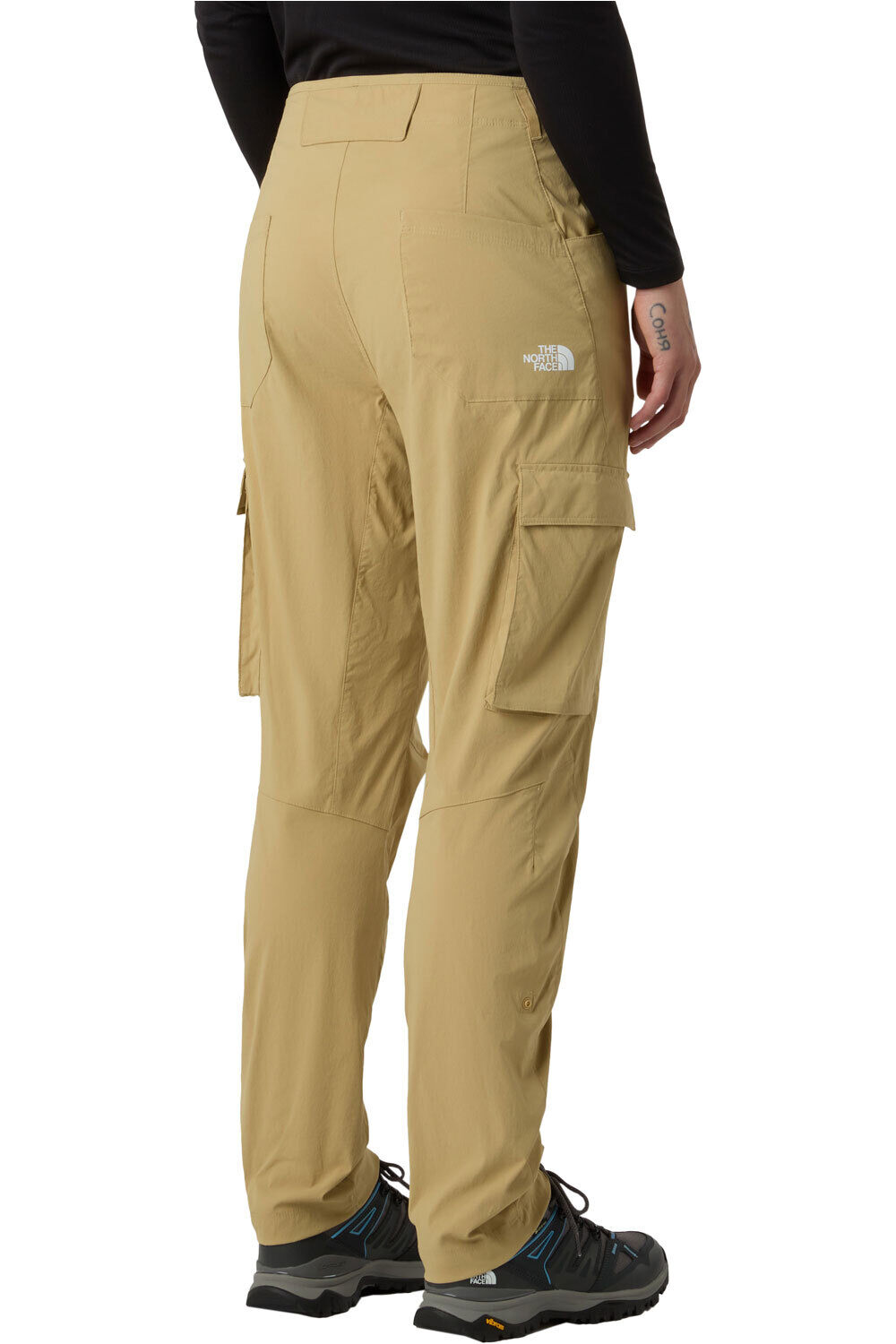 The North Face pantalón montaña mujer W EXPLORATION CARGO PANTS vista trasera