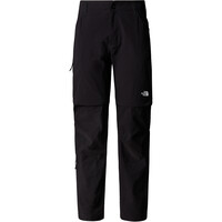 The North Face pantalón montaña mujer W EXPLORATION CONV REG STRAIGHT PANT vista detalle