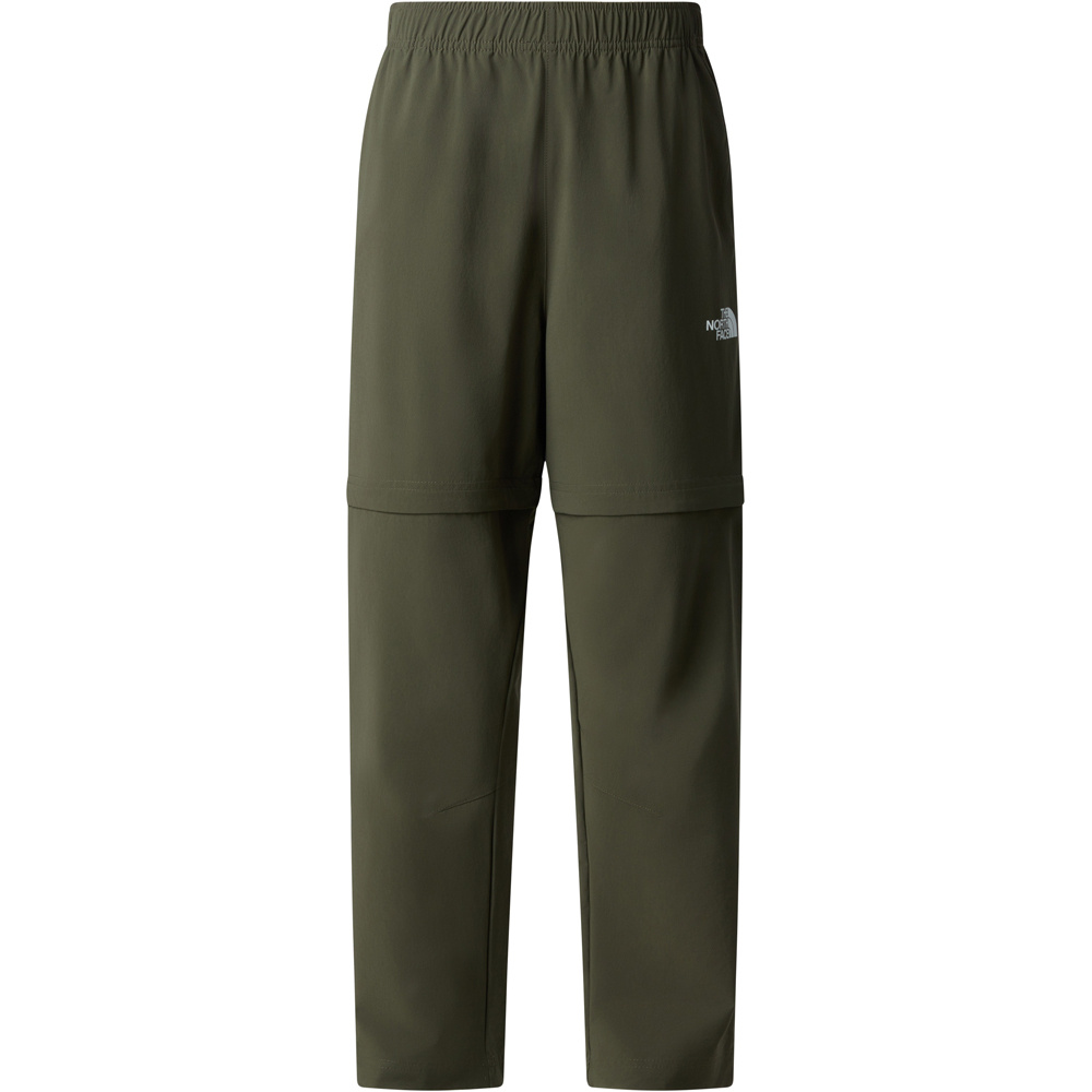 The North Face pantalón montaña niño TEEN LIGHTWEIGHT CONV HIKE PANT vista detalle