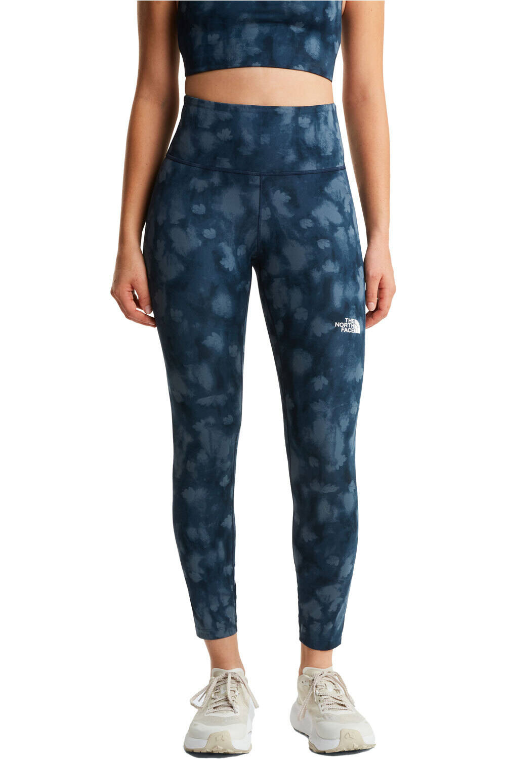 The North Face pantalón mujer W FLEX 25IN TIGHT - PRINT vista frontal