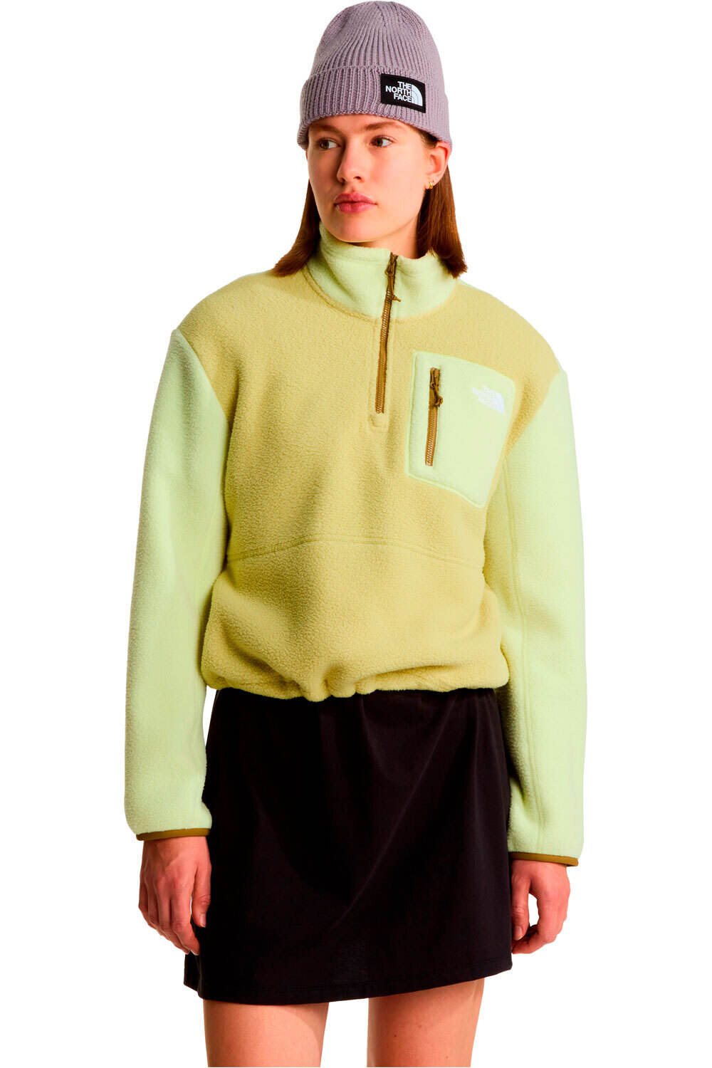 The North Face polar mujer W YUMIORI 1/4 ZIP vista frontal