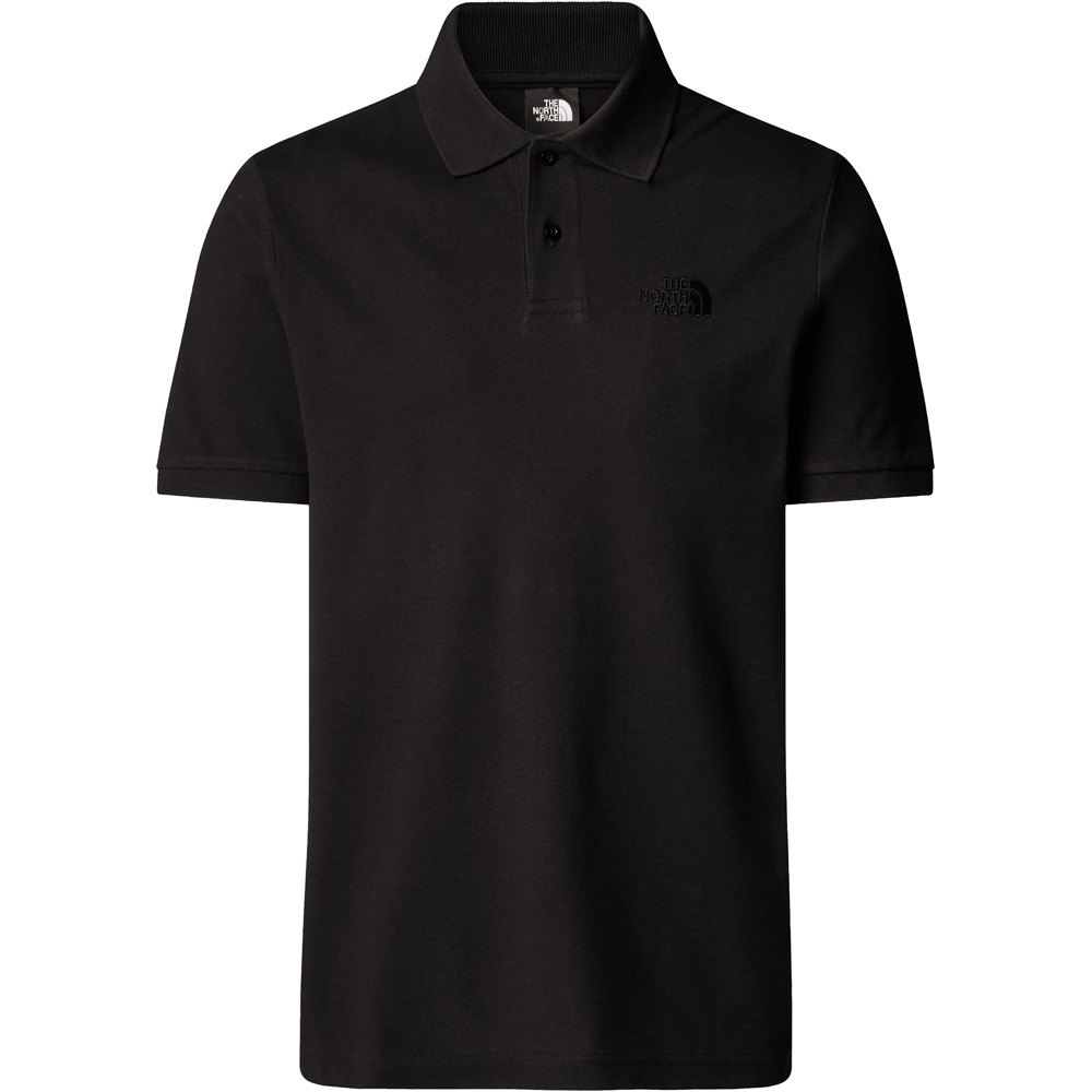The North Face polo manga corta hombre M ESSENTIAL REGULAR POLO vista detalle