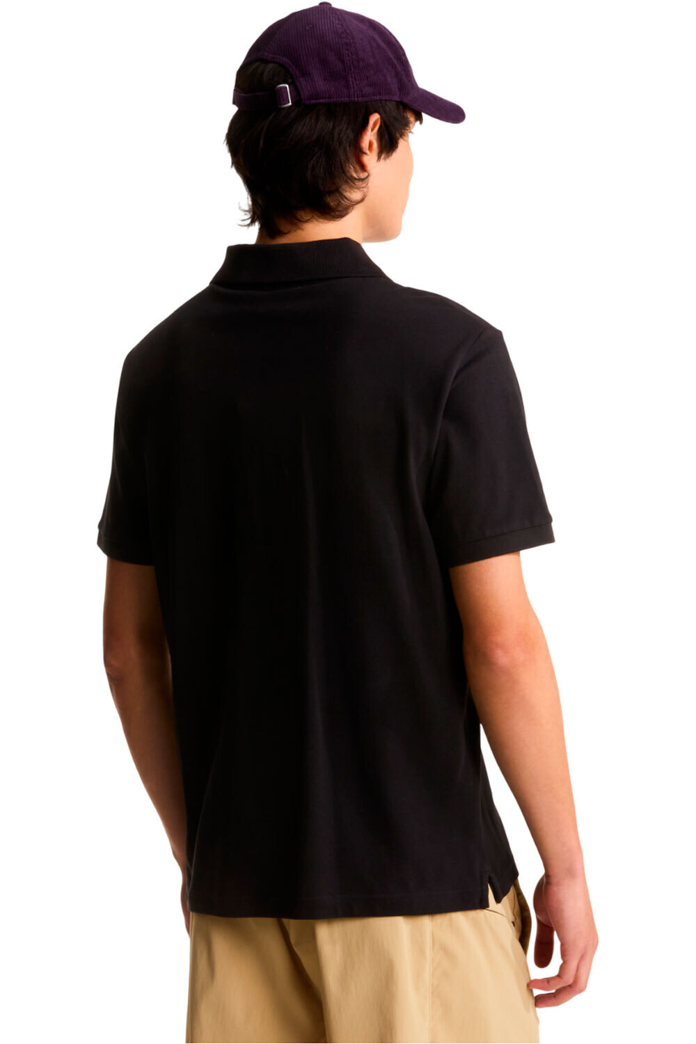 The North Face polo manga corta hombre M ESSENTIAL REGULAR POLO vista trasera