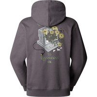 The North Face sudadera hombre M CONNECT RELAXED HOODED SWEATSHIRT-GRAP 03