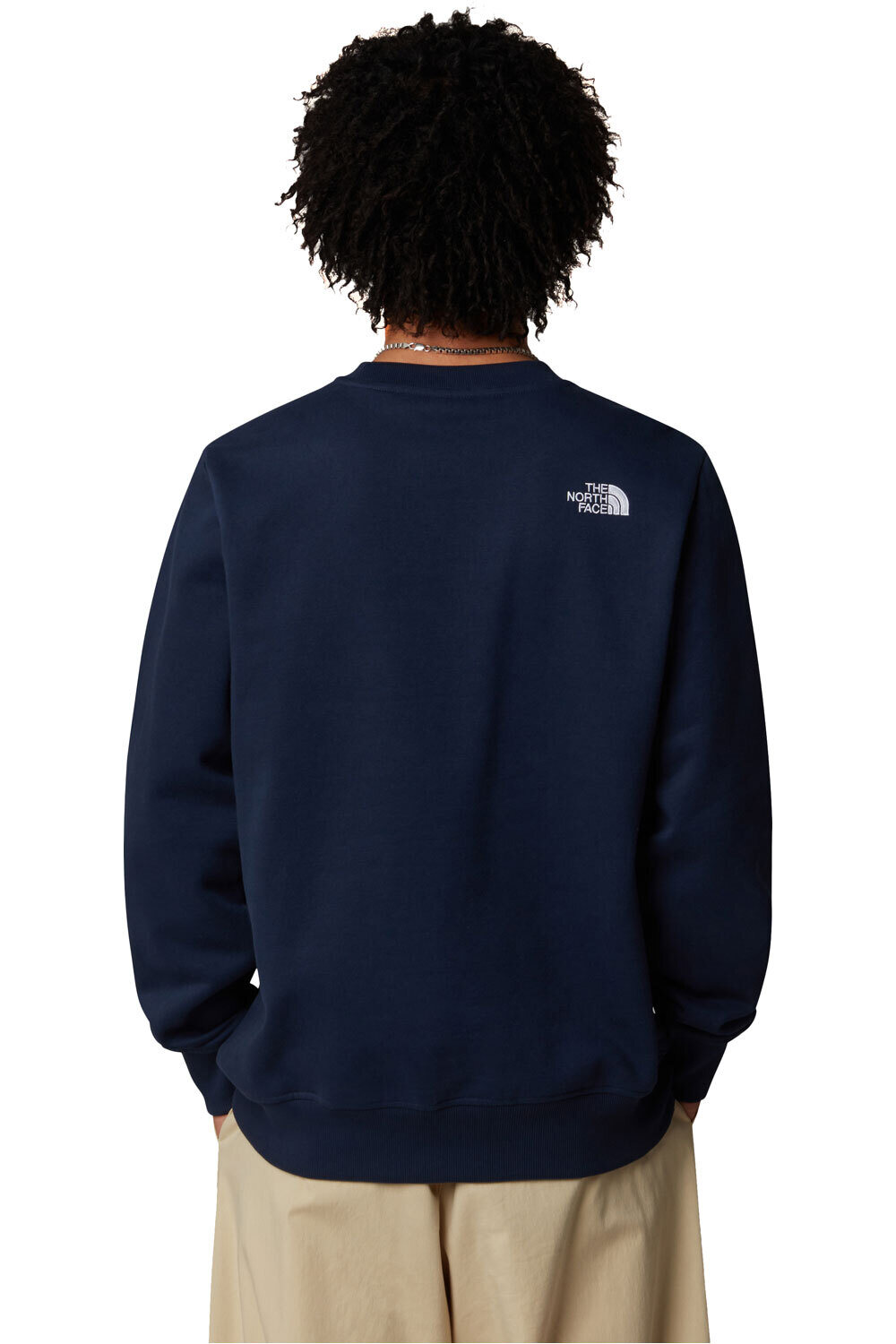 The North Face sudadera hombre M DREW PEAK CREW vista trasera