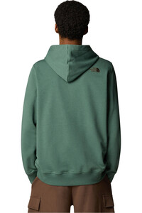 The North Face sudadera hombre M DREW PEAK LIGHT HOODIE vista trasera
