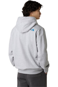 The North Face sudadera hombre M DREW PEAK PULLOVER HOODIE vista trasera
