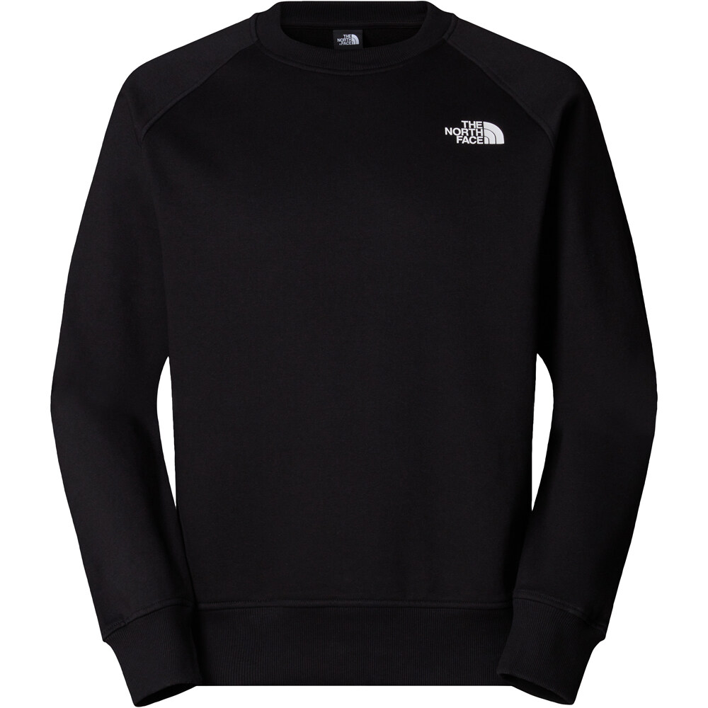 The North Face sudadera hombre M RAGLAN BOX NSE CREW vista detalle