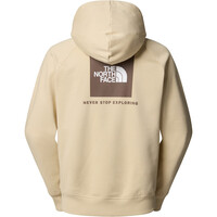 The North Face sudadera hombre M RAGLAN BOX NSE HOODIE vista trasera