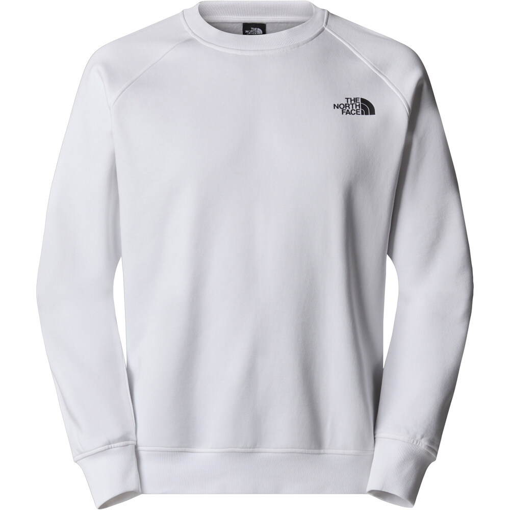 The North Face sudadera hombre M RAGLAN BOX NSE REGULAR CREW vista frontal