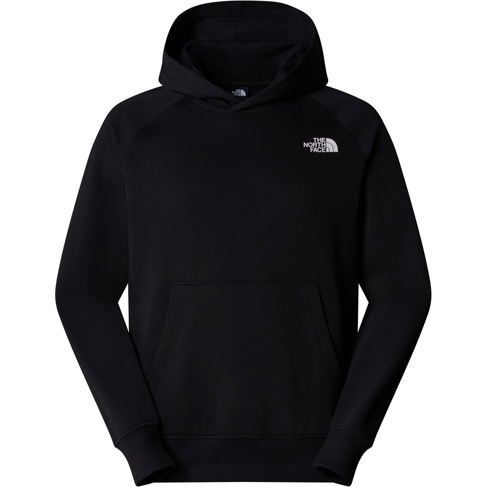 The North Face sudadera hombre M RAGLAN BOX NSE vista detalle