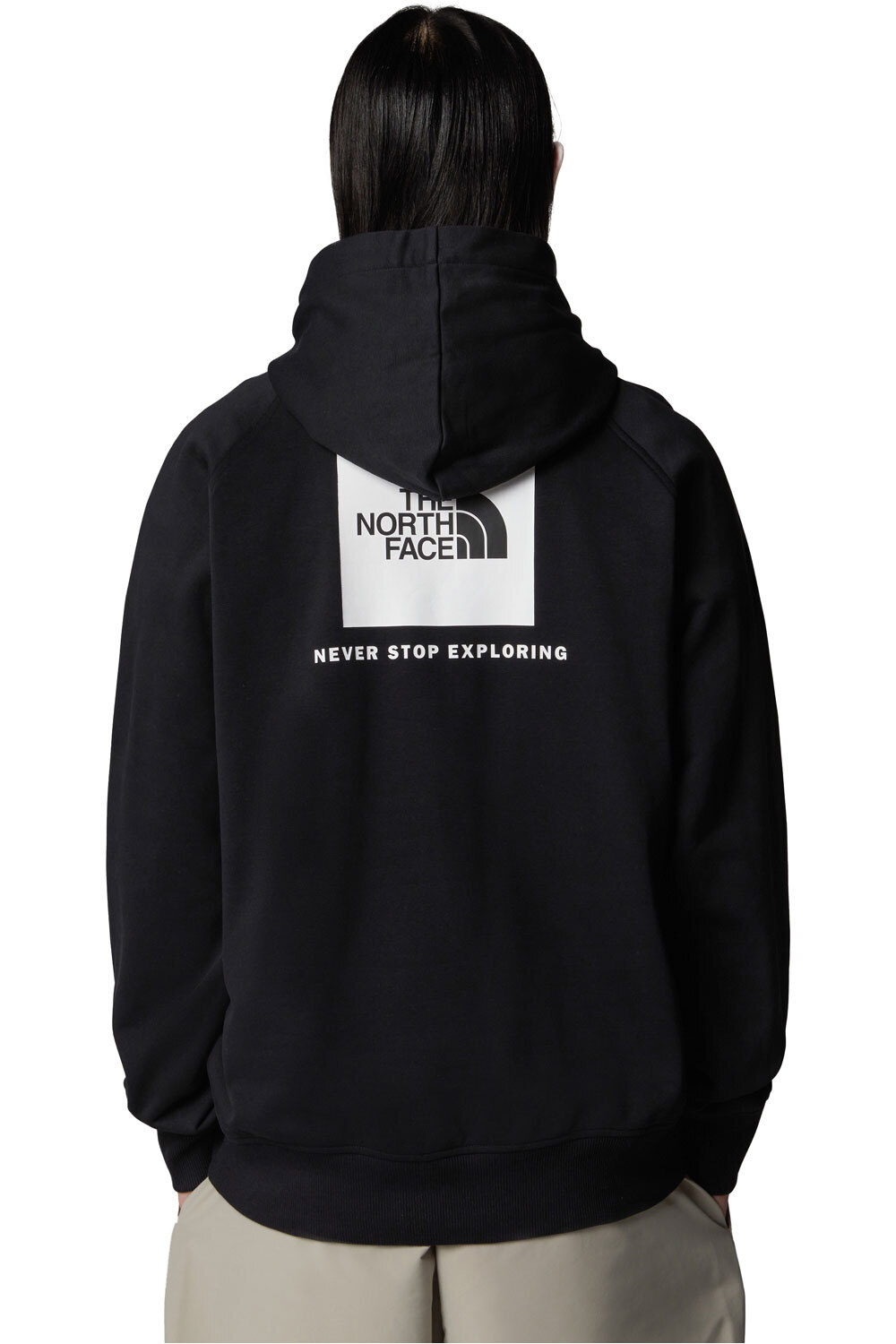 The North Face sudadera hombre M RAGLAN BOX NSE vista trasera