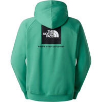 The North Face sudadera hombre M RAGLAN BOX NSE vista trasera