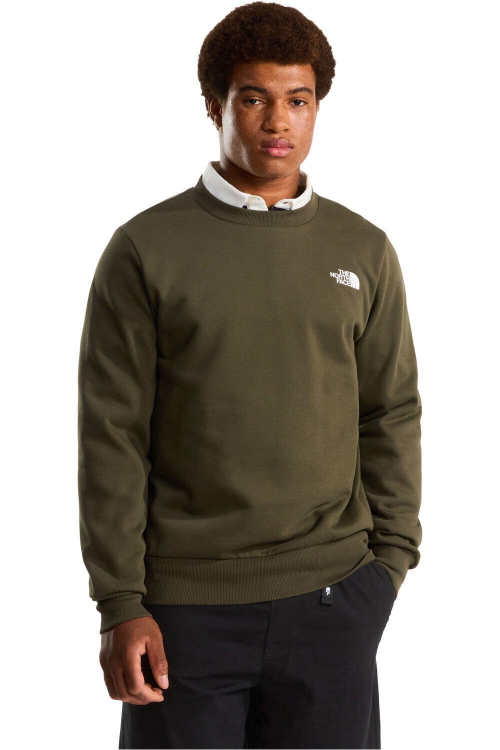 The North Face sudadera hombre M SIMPLE DOME REGULAR CREW vista frontal