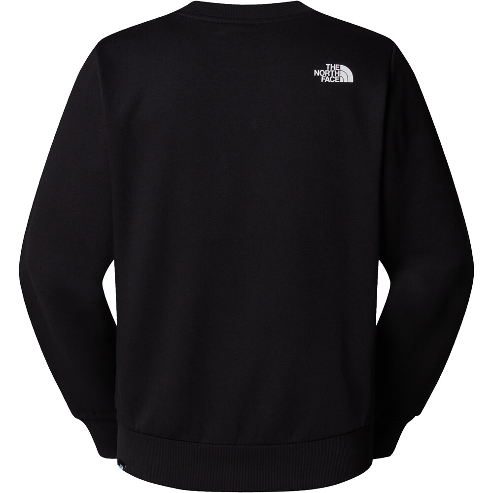 The North Face sudadera hombre M SIMPLE DOME REGULAR CREW vista trasera