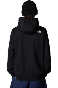 The North Face sudadera hombre M SIMPLE DOME REGULAR HOODIE vista trasera