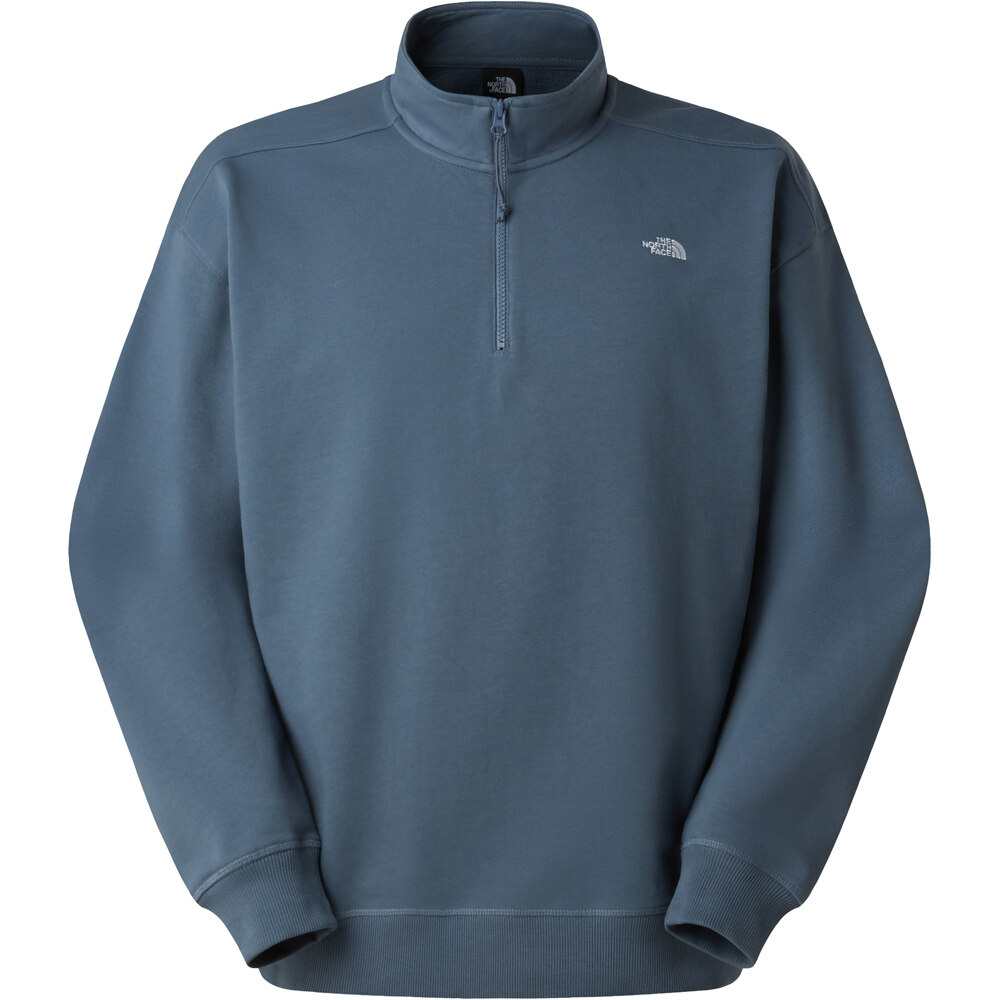 The North Face sudadera hombre U ESSENTIAL LIGHT RELAXED 1/4 ZIP CREW 03