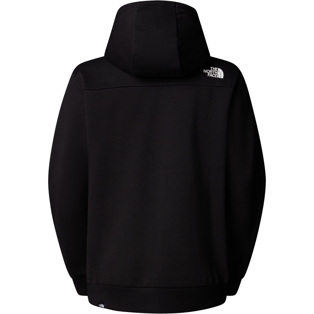 The North Face sudadera mujer W SIMPLE DOME HOODIE vista trasera