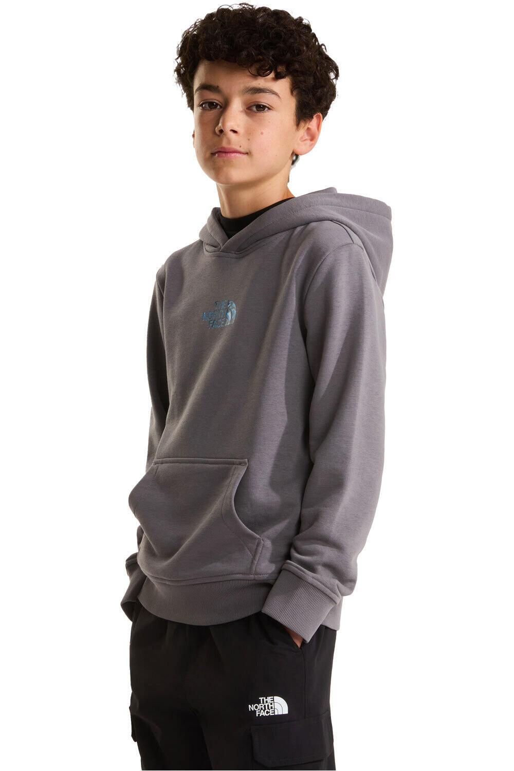 The North Face sudadera niño B LIQUID LOGO REG HOODIE vista frontal