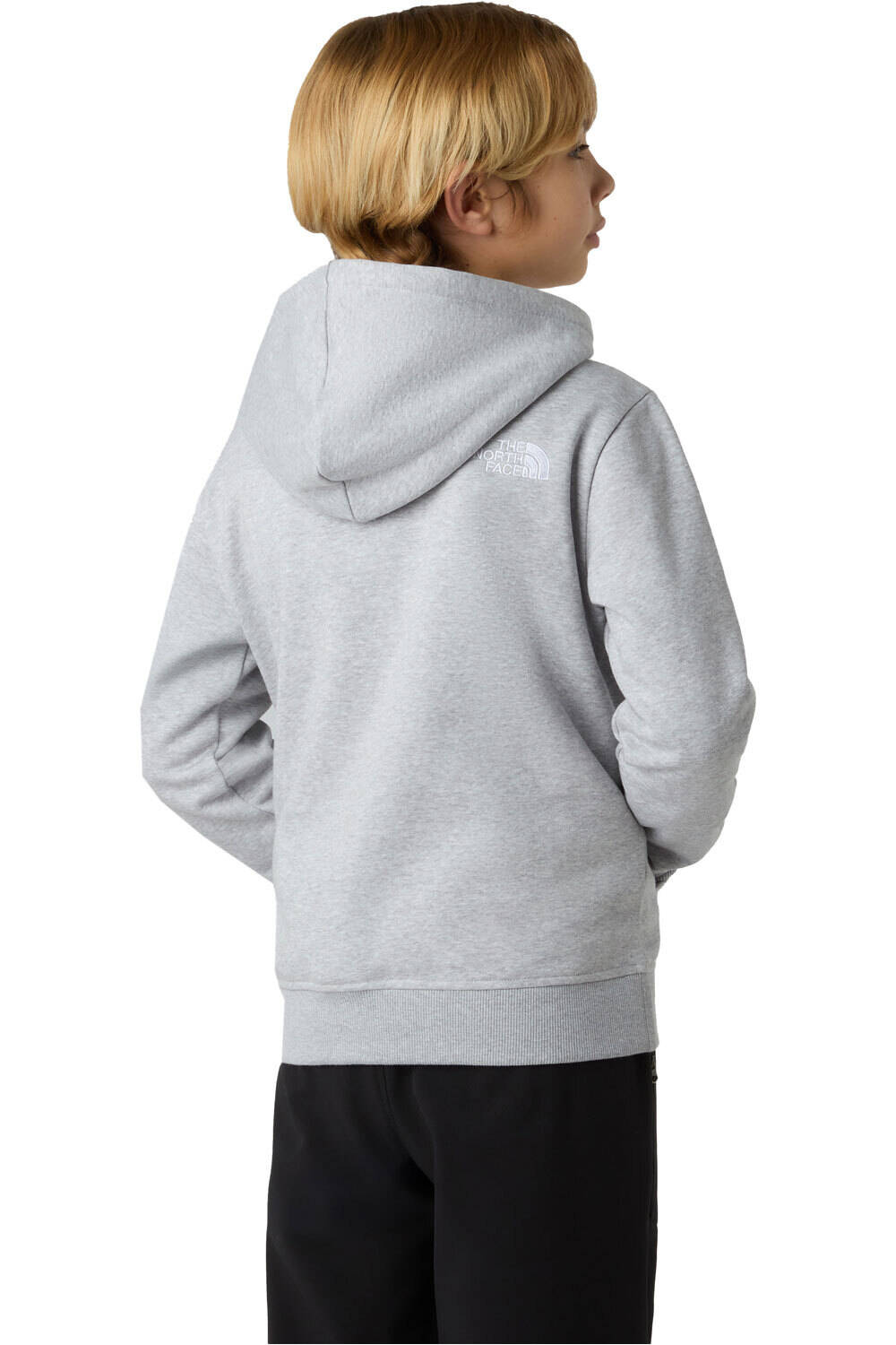 The North Face sudadera niño TEEN DREW PEAK PULLOVER HOODIE vista trasera