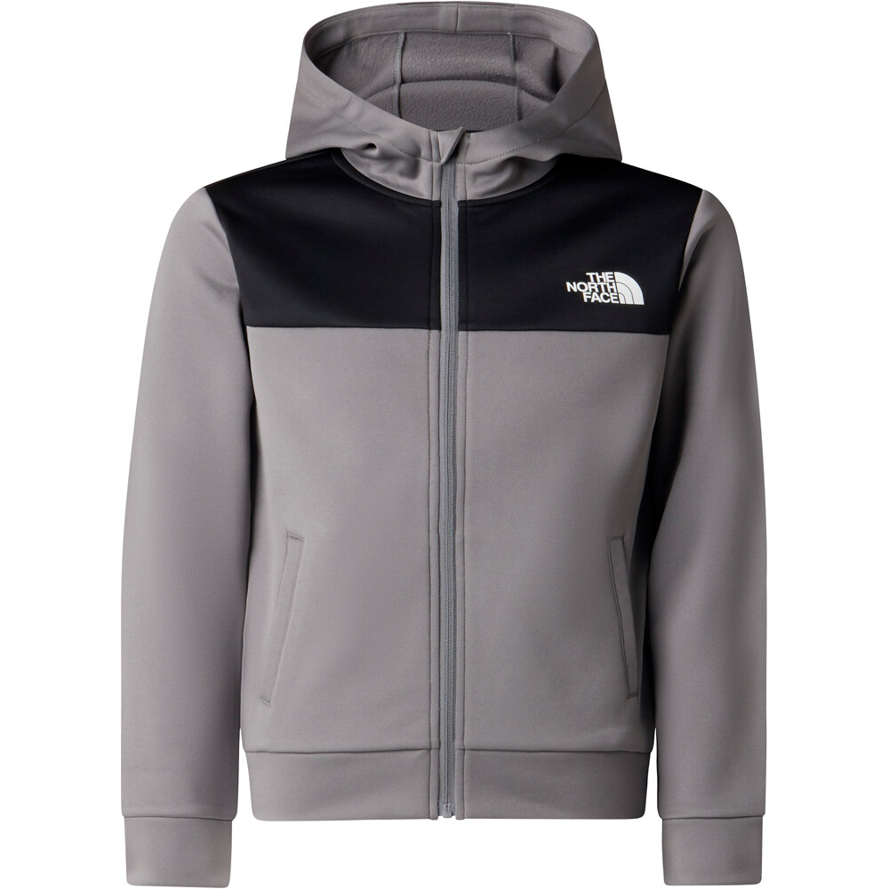 The North Face sudadera niño TEEN REAXION FZ HOODIE 03