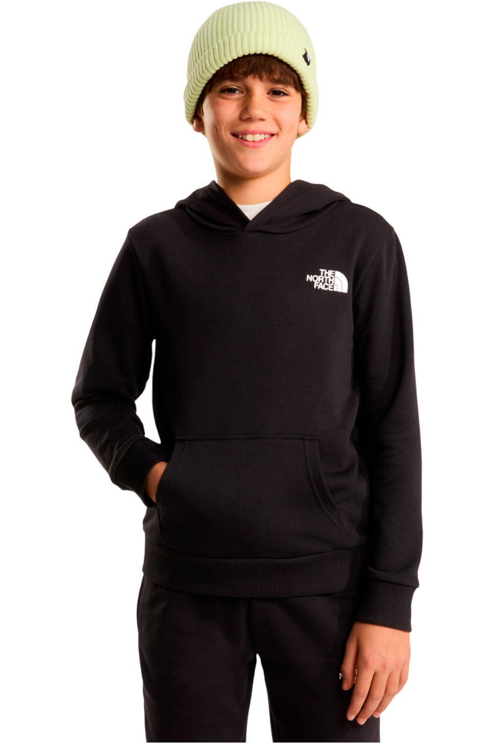 The North Face sudadera niño TEEN SIMPLE DOME LIGHT REG HOODIE vista frontal