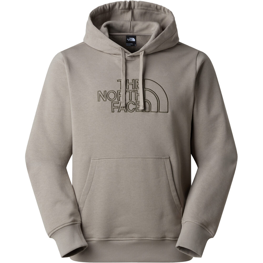 The North Face Sudaderas Montaña Hombre M DREW PEAK LIGHT REGULAR HOODIE vista detalle
