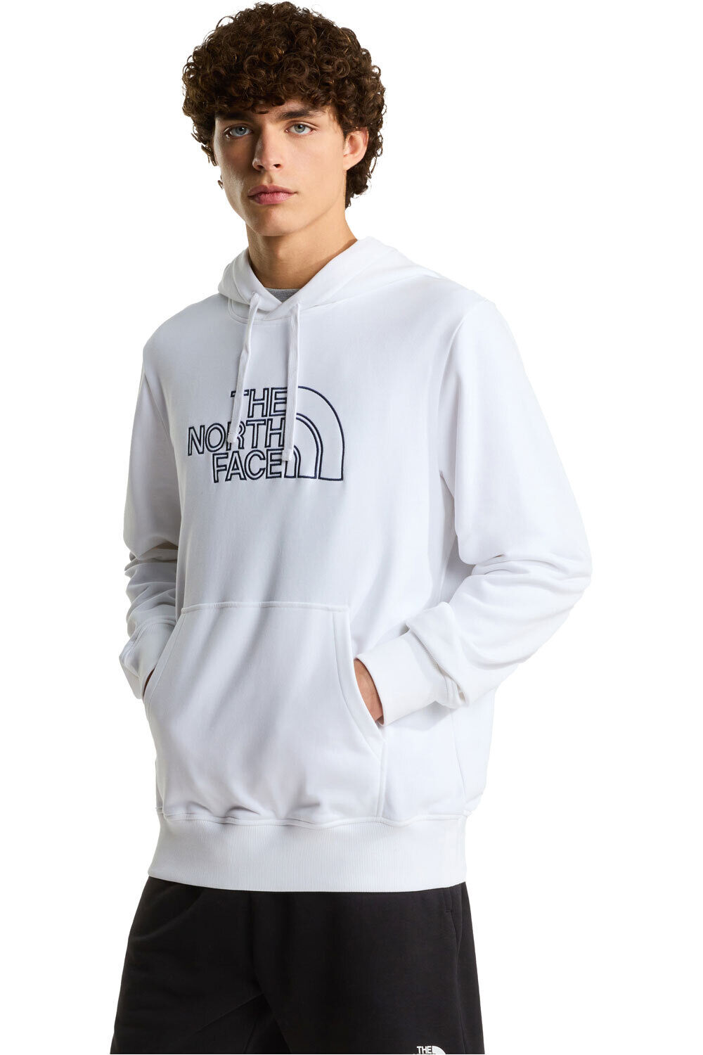 The North Face Sudaderas Montaña Hombre M DREW PEAK LIGHT REGULAR HOODIE vista frontal