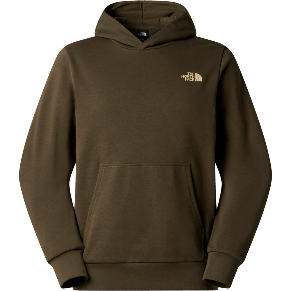 The North Face Sudaderas Montaña Hombre M MONTE REGULAR HOODIE-GRAPHIC vista detalle