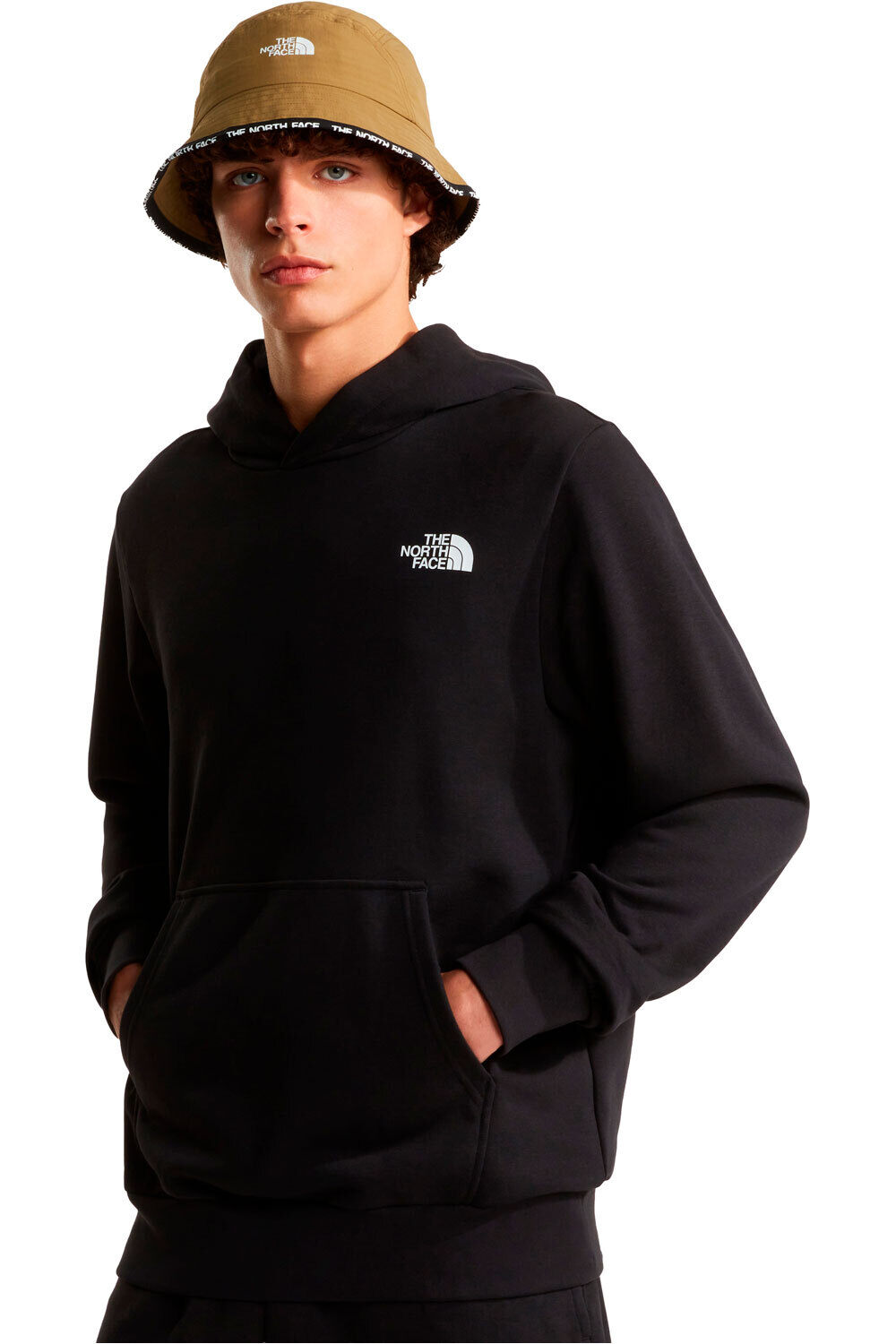 The North Face Sudaderas Montaña Hombre M MONTE REGULAR HOODIE-GRAPHIC vista frontal