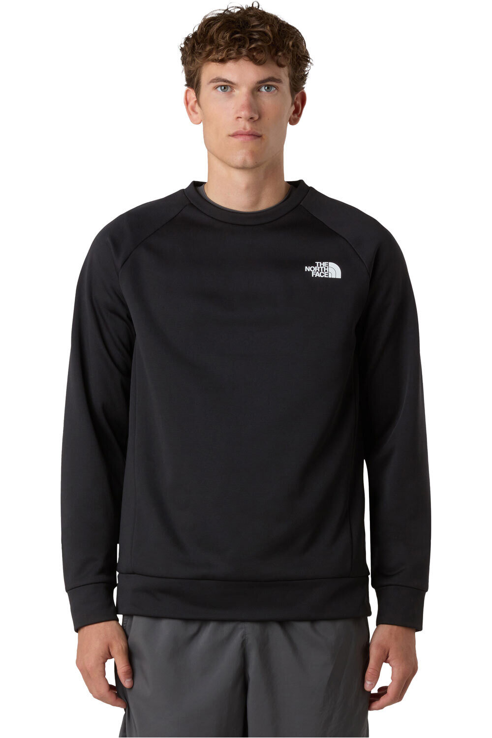 The North Face Sudaderas Montaña Hombre M REAXION 2.0 CREW vista frontal