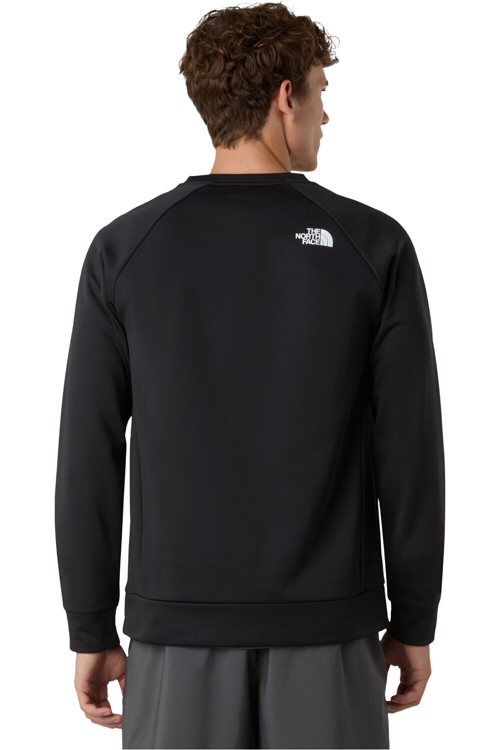 The North Face Sudaderas Montaña Hombre M REAXION 2.0 CREW vista trasera