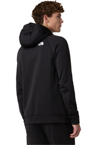 The North Face Sudaderas Montaña Hombre M REAXION 2.0 HOODED FULL ZIP JACKET vista trasera