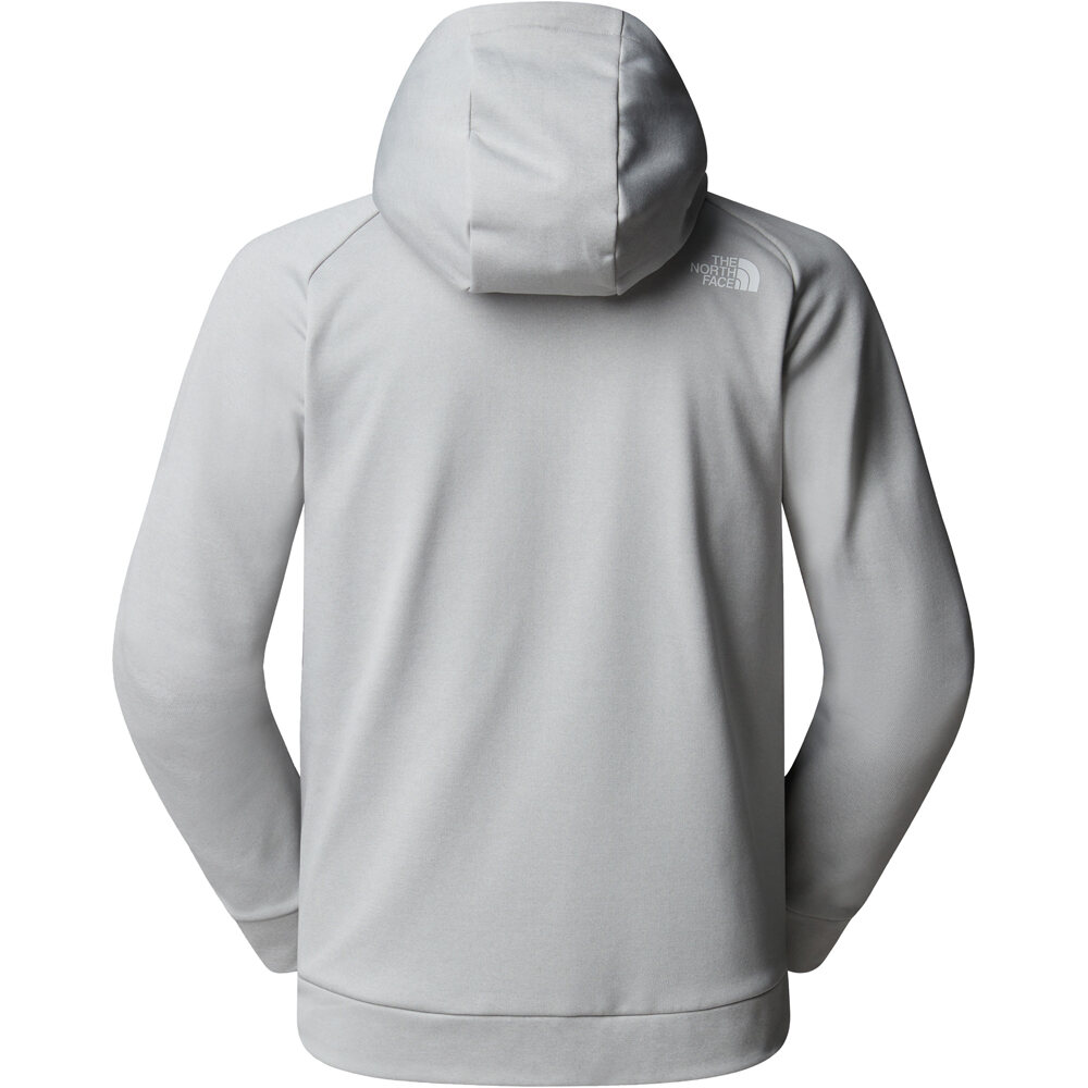 The North Face Sudaderas Montaña Hombre M REAXION FLEECE F/Z HOODIE - EU vista trasera
