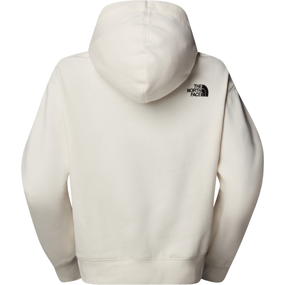 The North Face Sudaderas Montaña Mujer W ESSENTIAL CROP HOODIE 03