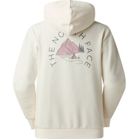 The North Face Sudaderas Montaña Mujer W MONTE REGULAR HOODIE-GRAPHIC 04