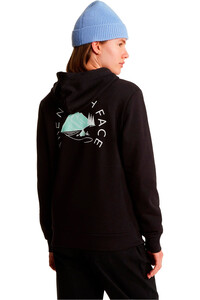 The North Face Sudaderas Montaña Mujer W MONTE REGULAR HOODIE-GRAPHIC vista trasera