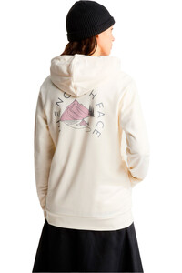 The North Face Sudaderas Montaña Mujer W MONTE REGULAR HOODIE-GRAPHIC vista trasera