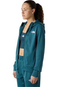The North Face Sudaderas Montaña Mujer W REAXION 2.0 HOODED FULL ZIP JACKET vista detalle